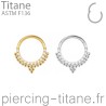 Clicker titane microbilles et cristaux - AN0001