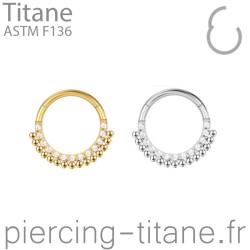Clicker titane  microbilles...